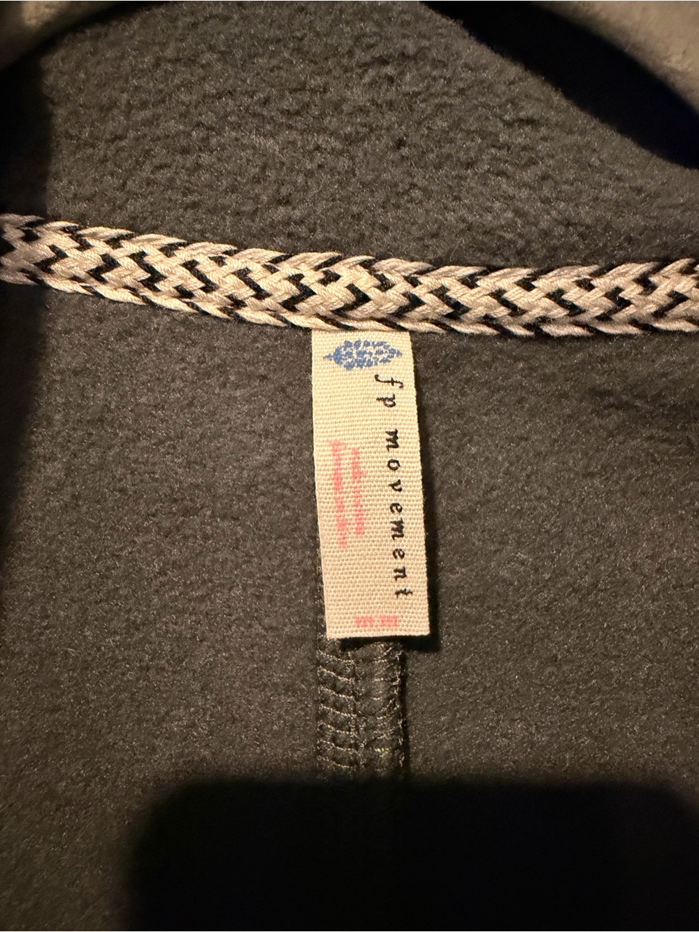 FP Movement Cropped Hoodie Sweatshirt-Medium - Picture 3 of 4